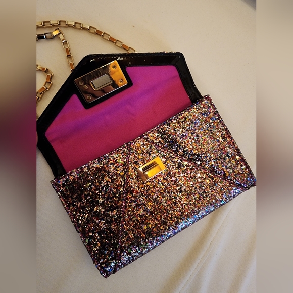 Kate Spade Moonlight Soiree Sonia Glitter Bag EUC - Picture 7 of 8